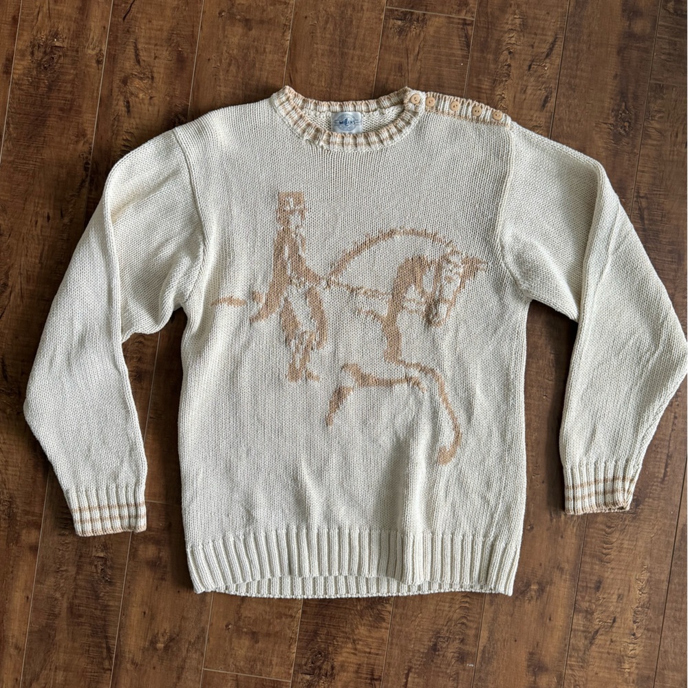 Vintage Horse Sweater